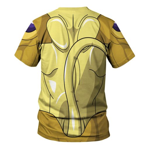 Golden Freiza Dragon Ball Hoodies Pullover Sweatshirt Tracksuit