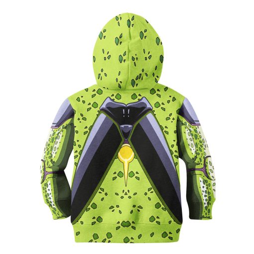 Cell Dragon Ball Kid Hoodies Pullover Sweatshirt Tracksuit