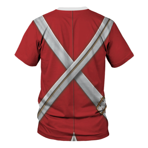 9Heritages British Army Red Coat Hoodie Sweatshirt T-Shirt Tracksuit