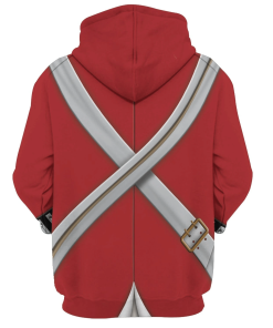 9Heritages British Army Red Coat Hoodie Sweatshirt T-Shirt Tracksuit