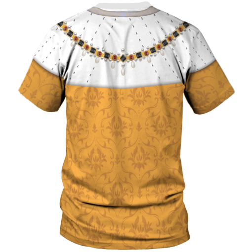 9Heritages Queen Elizabeth I Queen of England and Ireland Costume Hoodie Sweatshirt T-Shirt Tracksuit