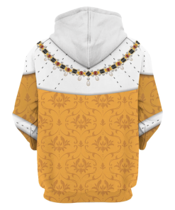 9Heritages Queen Elizabeth I Queen of England and Ireland Costume Hoodie Sweatshirt T-Shirt Tracksuit