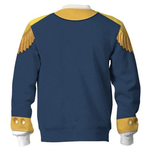 9Heritages General George Washington Costume Hoodie Sweatshirt T-Shirt Tracksuit