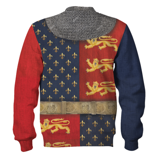 9Heritages Henry V of England Costume Hoodie Sweatshirt T-Shirt Tracksuit