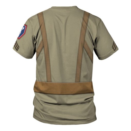9Heritages 442nd Infantry Regiment Corporal Costume Hoodie Sweatshirt T-Shirt Tracksuit