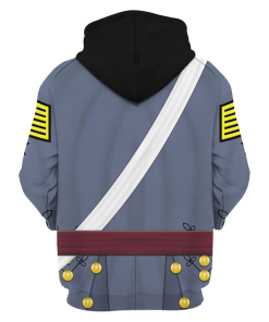9Heritages US Army - West Point Cadet (1860s) Costume Hoodie Sweatshirt T-Shirt Tracksuit