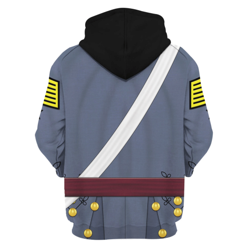 9Heritages US Army - West Point Cadet (1860s) Costume Hoodie Sweatshirt T-Shirt Tracksuit