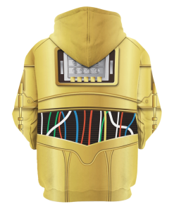 9Heritages C-3PO Costume Hoodie Sweatshirt T-Shirt Sweatpants