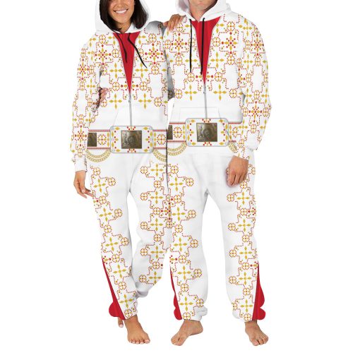 Elvis White Conquistador jumpsuit Costume