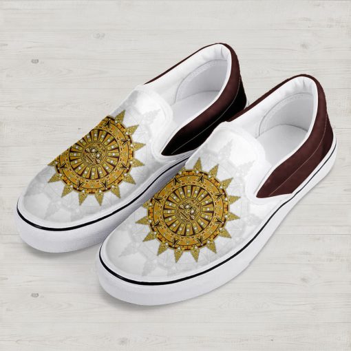 9Heritages Elvis Sun Dial Slip On Shoes