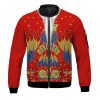 9Heritages Elvis Eagle Red Bomber Jacket