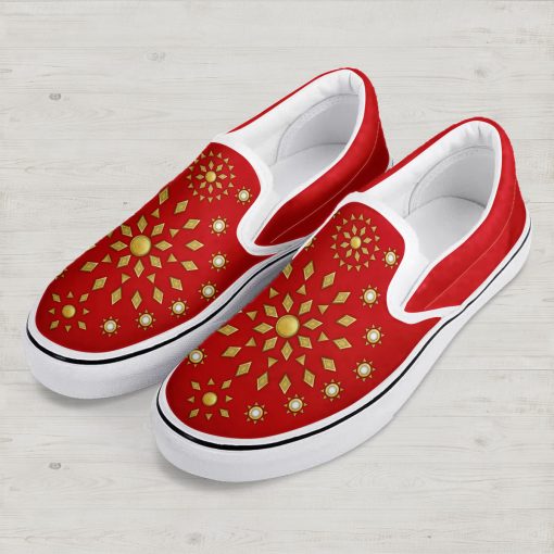 9Heritages Elvis Burning Love Slip On Shoes