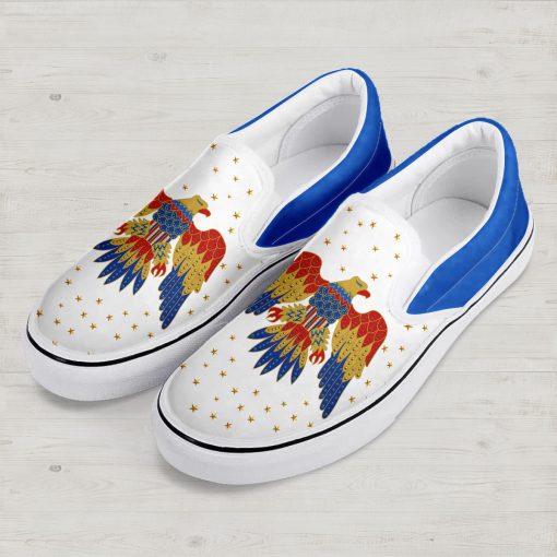 9Heritages Elvis Eagle Slip On Shoes