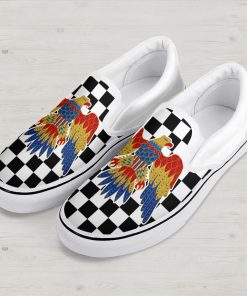 9Heritages Elvis Eagle Caro Slip On Shoes