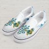 9Heritages Elvis Peacock Slip On Shoes