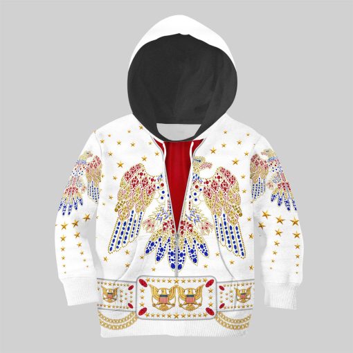 Elvis Costume Kid Hoodie Sweatshirt T-Shirt