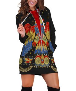 9Heritages Elvis EAGLE Black Outfit Costume Hoodie Dress Swatpants