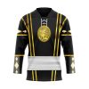 9Heritages 3D Black Frog Ninja Mighty Morphin Power Rangers Ninjetti Custom Hockey Jersey 9Heritages 3D Black Frog Ninja Mighty Morphin Power Rangers Ninjetti Custom Hockey Jersey