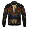 9Heritages Elvis Eagle Blue Bomber Jacket