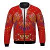 9Heritages Elvis Eagle Red Bomber Jacket