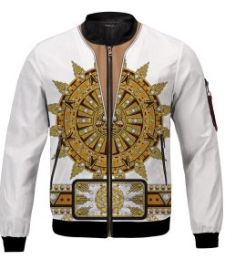 9Heritages Sun Dial Elvis Bomber Jacket