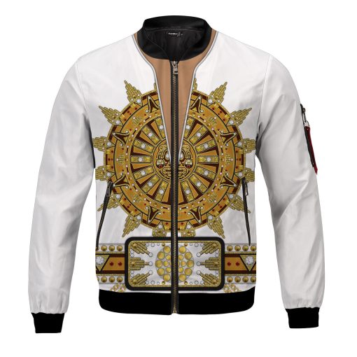 9Heritages Sun Dial Elvis Bomber Jacket