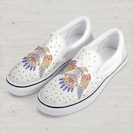 9Heritages Elvis Aloha Slip On Shoes