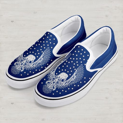 9Heritages Elvis Presley Silver Phoenix (1975) Slip On Shoes