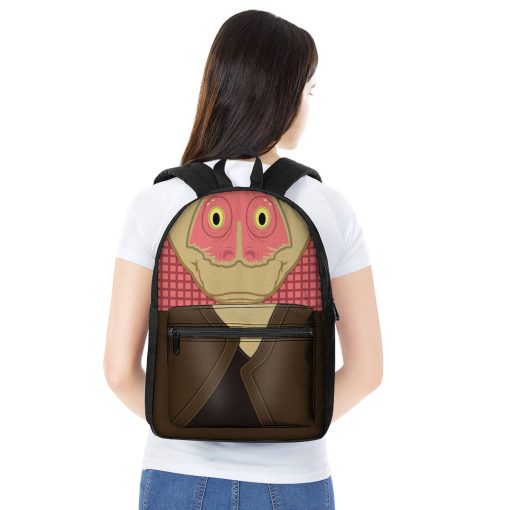 9Heritages Jar Jar Binks Custom Backpack