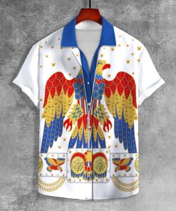 9Heritages Elvis EAGLE UNISEX LAPEL SHIRT