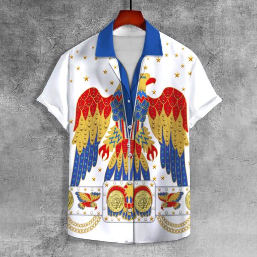 9Heritages Elvis EAGLE UNISEX LAPEL SHIRT