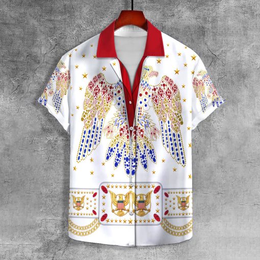 9Heritages Elvis Aloha from Hawaii UNISEX LAPEL SHIRT