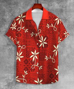 9Heritages Elvis Blue Hawaii Shirt UNISEX LAPEL SHIRT