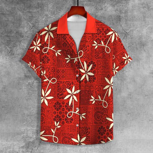 9Heritages Elvis Blue Hawaii Shirt UNISEX LAPEL SHIRT