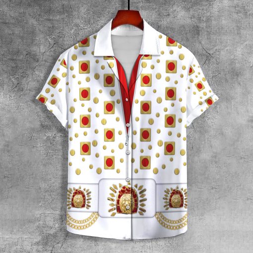 9Heritages Elvis Eyelet UNISEX LAPEL SHIRT