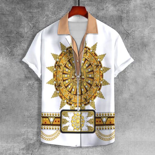 9Heritages Elvis Sun Dial UNISEX LAPEL SHIRT