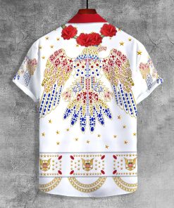 9Heritages Elvis Aloha from Hawaii Flower UNISEX LAPEL SHIRT