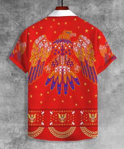 9Heritages Elvis Aloha from Hawaii Red UNISEX LAPEL SHIRT