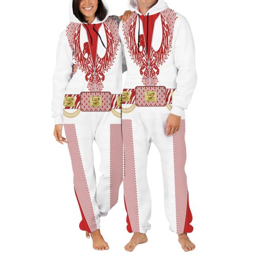 Elvis Red Phoenix jumpsuit Costume