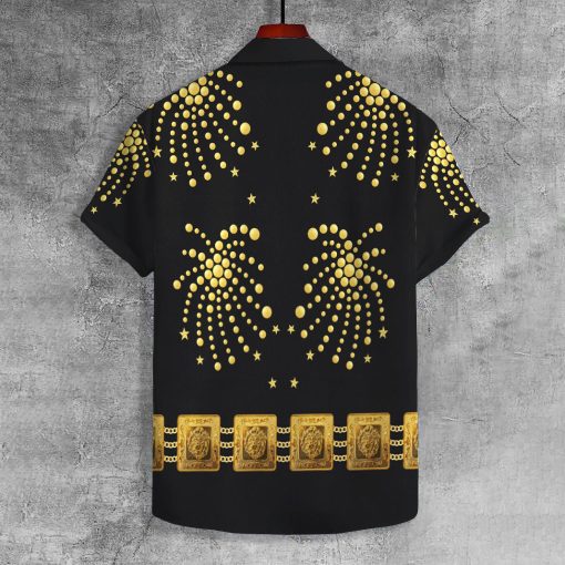 9Heritages Elvis The Fireworks UNISEX LAPEL SHIRT