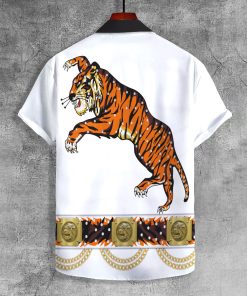 9Heritages Elvis Tiger UNISEX LAPEL SHIRT