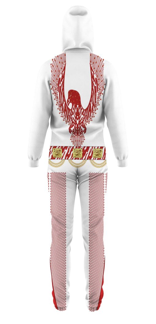 Elvis Red Phoenix jumpsuit Costume