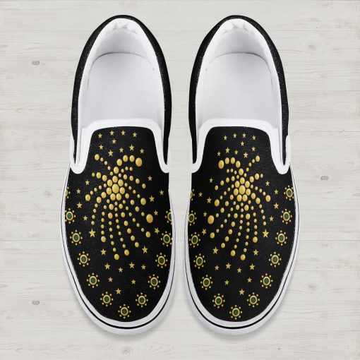 9Heritages Elvis The Fireworks Slip On Shoes