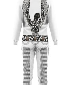 Elvis Black Phoenix jumpsuit Costume