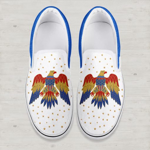 9Heritages Elvis Eagle Slip On Shoes