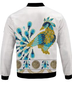 9Heritages Elvis Peacock Bomber Jacket