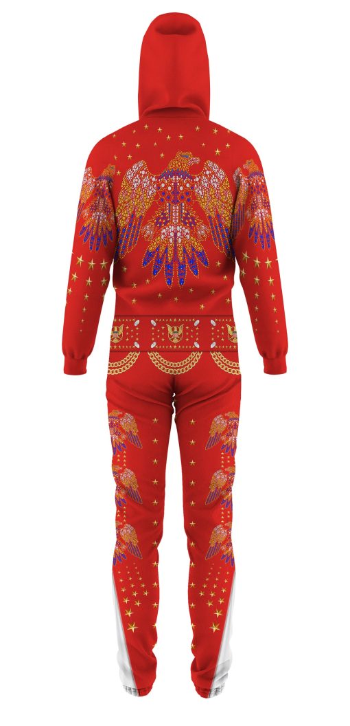 Elvis EAGLE Red jumpsuit Costume