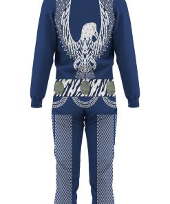 Elvis Silver Phoenix jumpsuit Costume