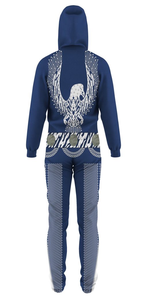 Elvis Silver Phoenix jumpsuit Costume