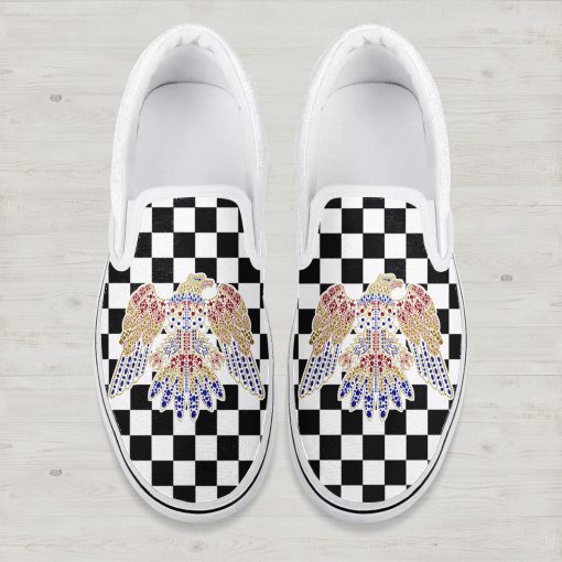 9Heritages Elvis Aloha Caro Slip On Shoes